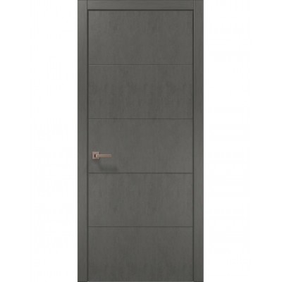 Двері Папа Карло STYLE ST-09 Бетон сірий, кромка ABC
