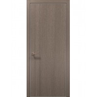Двері Папа Карло STYLE ST-10 Дуб сірий, кромка алюміній сірий