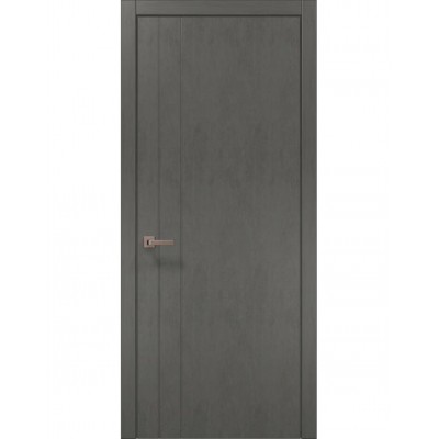 Двері Папа Карло STYLE ST-10 Бетон сірий, кромка ABC