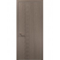Двери Папа Карло STYLE ST-12 Дуб серый, кромка алюминий серый