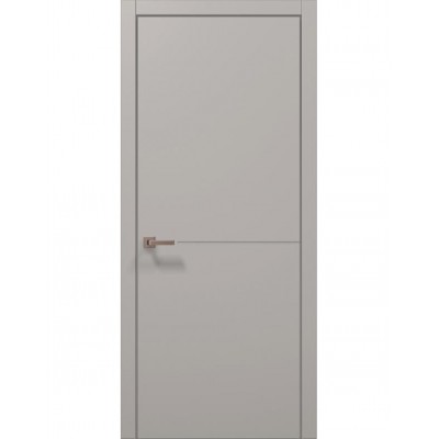 Двері Папа Карло STYLE ST-13 Світло сірий супермат, кромка ABC