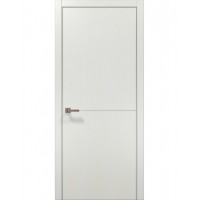 Двери Папа Карло STYLE ST-13 Ясень белый, кромка алюминий серый