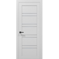 Двері Папа Карло TETRA T-01 Альпійський білий, скло сатін