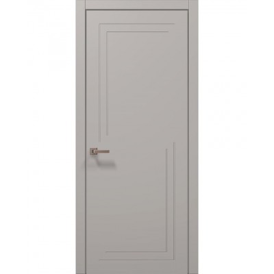 Двері Папа Карло STYLE ST-17 Світло сірий супермат, кромка ABC