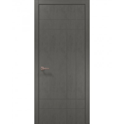 Двері Папа Карло STYLE ST-19 Бетон сірий, кромка ABC
