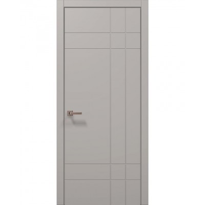 Двері Папа Карло STYLE ST-19 Світло сірий супермат, кромка ABC
