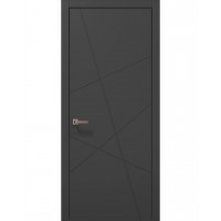 Двері Папа Карло STYLE ST-20 Темно сірий супермат, кромка ABC