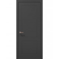 Двери Папа Карло STYLE ST-22 Темно серый супермат, кромка ABC