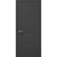 Двері Папа Карло STYLE ST-27 Темно сірий супермат, кромка ABC