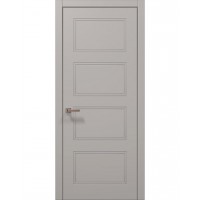 Двері Папа Карло STYLE ST-28 Світло сірий супермат, кромка ABC