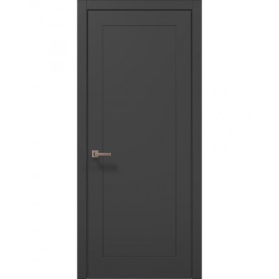 Двері Папа Карло STYLE ST-29 Темно сірий супермат, кромка ABC