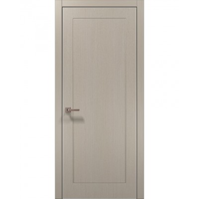 Двери Папа Карло STYLE ST-29 Дуб кремовый, кромка алюминий серый