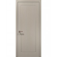 Двери Папа Карло STYLE ST-21 Дуб кремовый, кромка алюминий серый