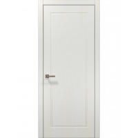 Двері Папа Карло STYLE ST-21 Ясень білий, кромка алюміній сірий