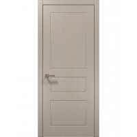 Двері Папа Карло STYLE ST-23 Дуб кремовий, кромка алюміній сірий