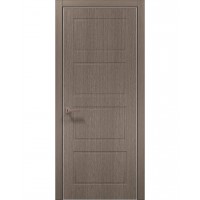 Двери Папа Карло STYLE ST-24 Дуб серый, кромка алюминий серый