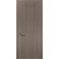 Двері Папа Карло STYLE ST-25 Дуб сірий, кромка алюміній сірий