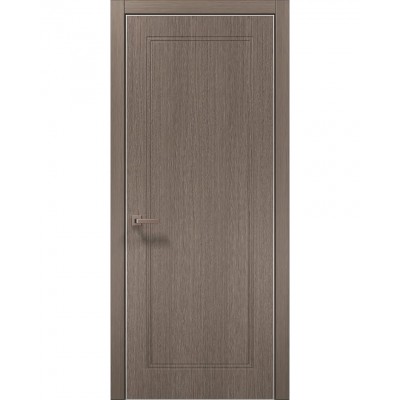 Двері Папа Карло STYLE ST-25 Дуб сірий, кромка алюміній сірий