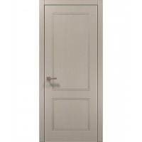 Двери Папа Карло STYLE ST-26 Дуб кремовый, кромка алюминий серый