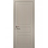 Двери Папа Карло STYLE ST-31 Дуб кремовый, кромка алюминий серый