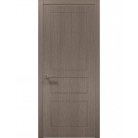 Двери Папа Карло STYLE ST-31 Дуб серый, кромка алюминий серый