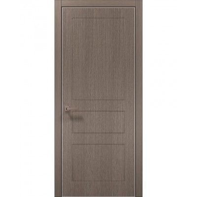 Двери Папа Карло STYLE ST-31 Дуб серый, кромка алюминий серый