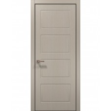 Двері Папа Карло STYLE ST-24 Дуб кремовий, кромка алюміній чорний