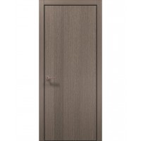 Двери Папа Карло STYLE ST-34 Дуб серый, кромка алюминий черный