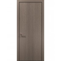 Двери Папа Карло STYLE ST-35 Дуб серый, кромка алюминий черный