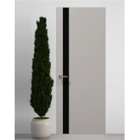 Двери скрытые Папа Карло PL-04 Светло серый супермат, кромка АВС