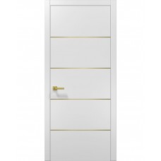 Двері Папа Карло PLATO PL-02 Білий матовий, кромка АВСЧ