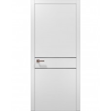 Двері Папа Карло PLATO PL-07 Білий матовий, кромка АВСЧ
