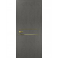 Двері Папа Карло PLATO PL-07 Бетон сірий, кромка АВСЧ