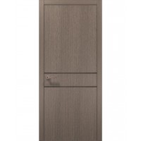 Двері Папа Карло PLATO PL-07 Дуб сірий, кромка АВСЧ