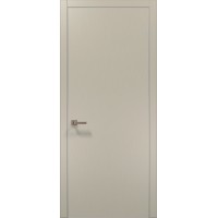 Двері Папа Карло PLATO PL-01 Світло сірий супермат, кромка АВСЧ