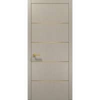 Двері Папа Карло PLATO PL-02 Дуб кремовий, кромка АВСЧ
