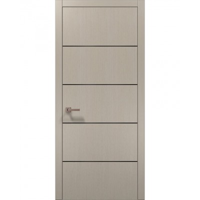 Двері Папа Карло PLATO PL-02 Дуб кремовий, кромка АВСЧ