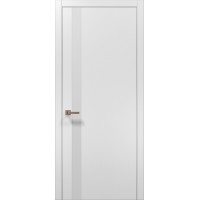 Двері Папа Карло PLATO PL-04 Білий матовий, кромка АВСЧ