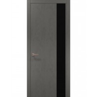 Двері Папа Карло PLATO PL-05 Бетон сірий, кромка АВСЧ