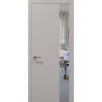 Двері Папа Карло PLATO PL-05 Світло сірий супермат, кромка АВСЧ