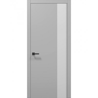 Двери Папа Карло PLATO PL-05 Серый матовый, кромка АВСЧ