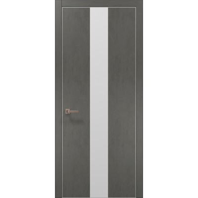 Двері Папа Карло PLATO PL-06 Бетон сірий, кромка АВСЧ
