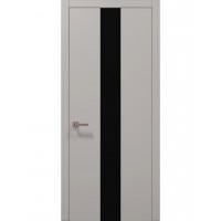 Двері Папа Карло PLATO PL-06 Світло сірий супермат, кромка АВСЧ