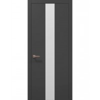Двері Папа Карло PLATO PL-06 Темно сірий супермат, кромка АВСЧ