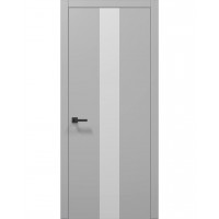 Двері Папа Карло PLATO PL-06 Сірий матовий, кромка АВСЧ