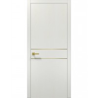 Двері Папа Карло PLATO PL-07 Ясен білий, кромка АВСЧ