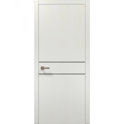 Двери Папа Карло PLATO PL-07 Ясень белый, кромка АВСЧ