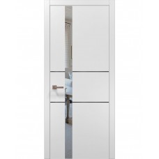 Двері Папа Карло PLATO PL-08 Білий матовий, кромка АВСЧ