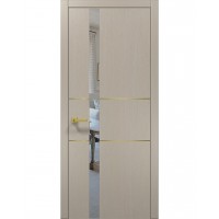 Двери Папа Карло PLATO PL-08 Дуб кремовый, кромка АВСЧ