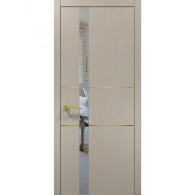 Двері Папа Карло PLATO PL-08 Дуб кремовий, кромка АВСЧ